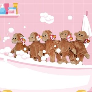 Bongo Bubble Bash Lot of 5 All with Tags